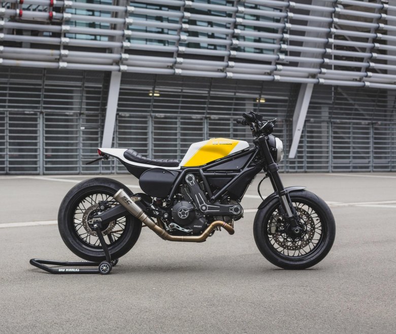 Ducati scrambler cafe racer
