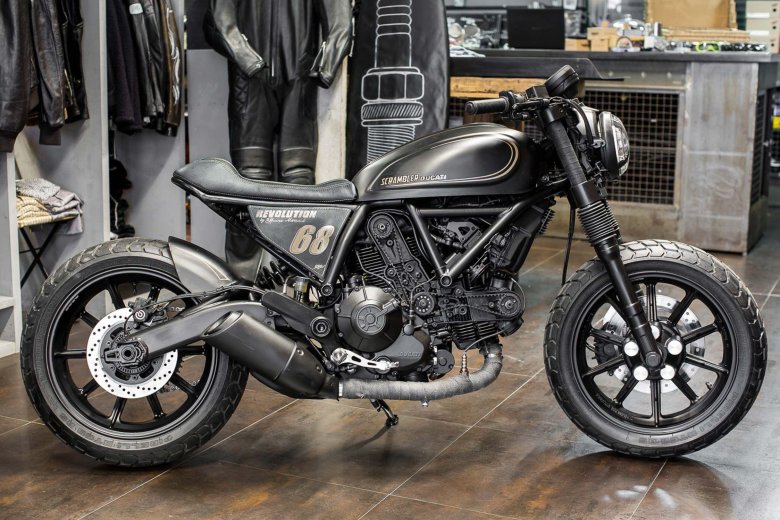 Мотоцикл ducati scrambler