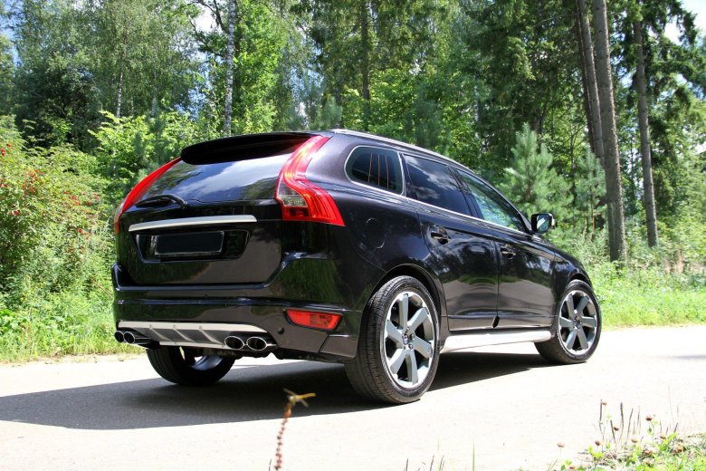 Черный вольво xc60