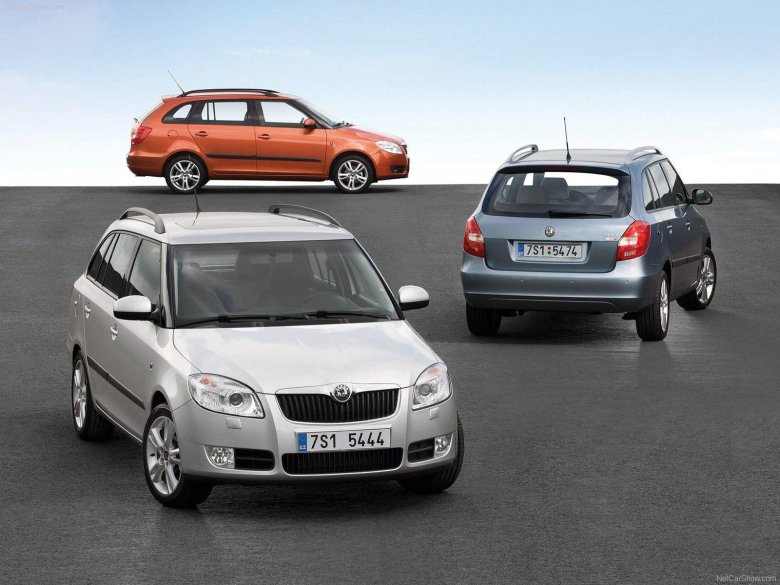 Шкода фабия 2 поколения