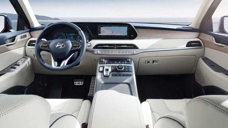 Hyundai palisade 2021 салон