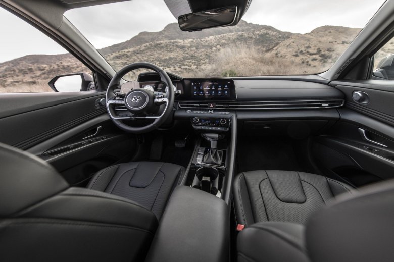 Hyundai elantra 2021 interior