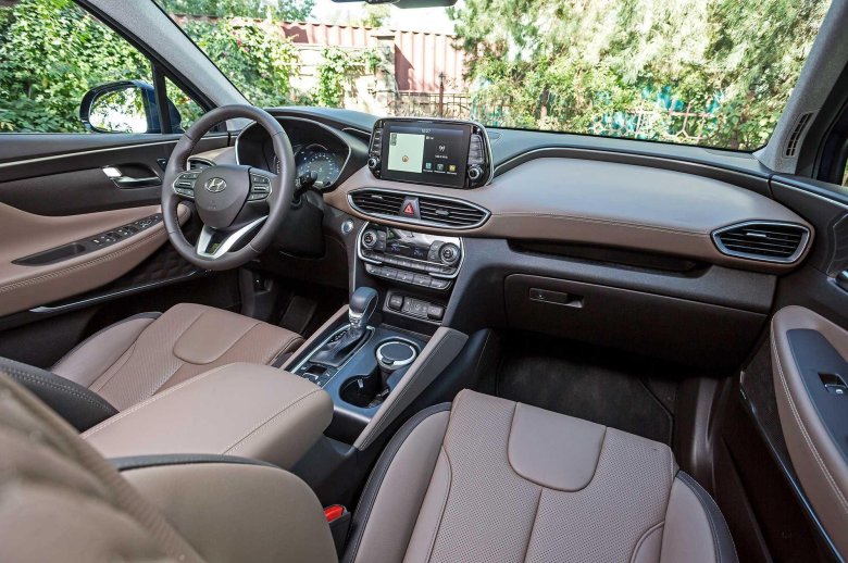 Hyundai santa fe 2022 салон