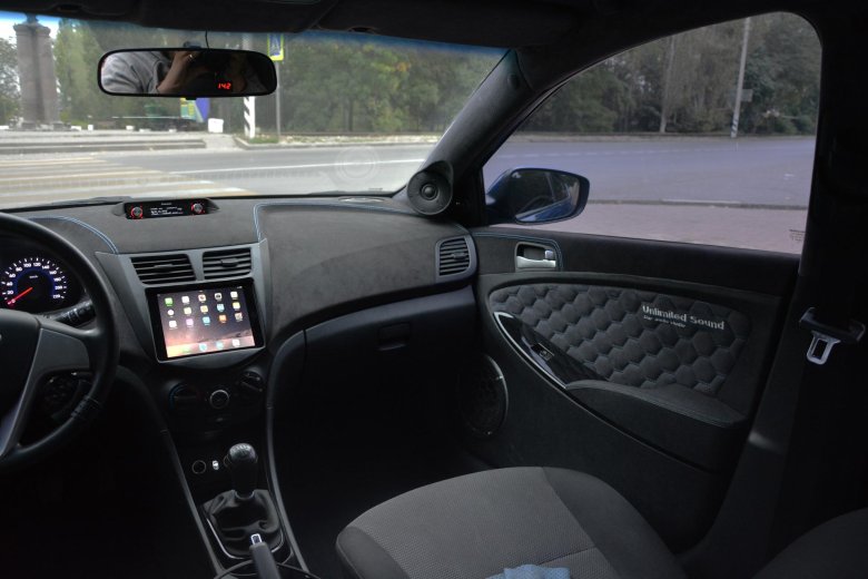 Тюнинг салона солярис 1