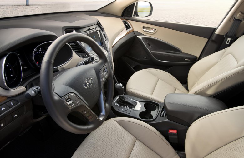 Hyundai santa fe 2013 салон