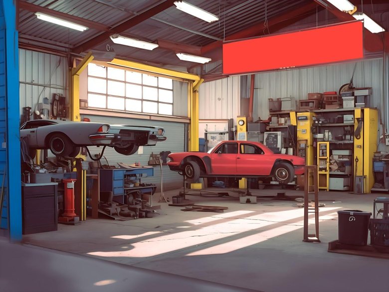 Auto repair shop