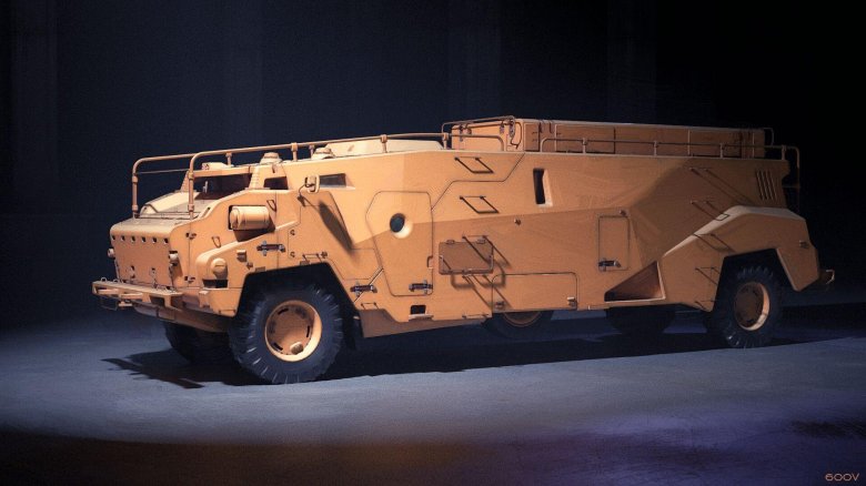 Бронемашина раст