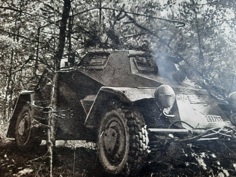 Немецкий бронетранспортер второй мировой