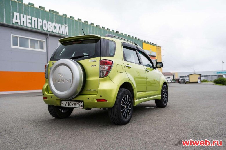 Дайхатсу териос 2008 салатовый