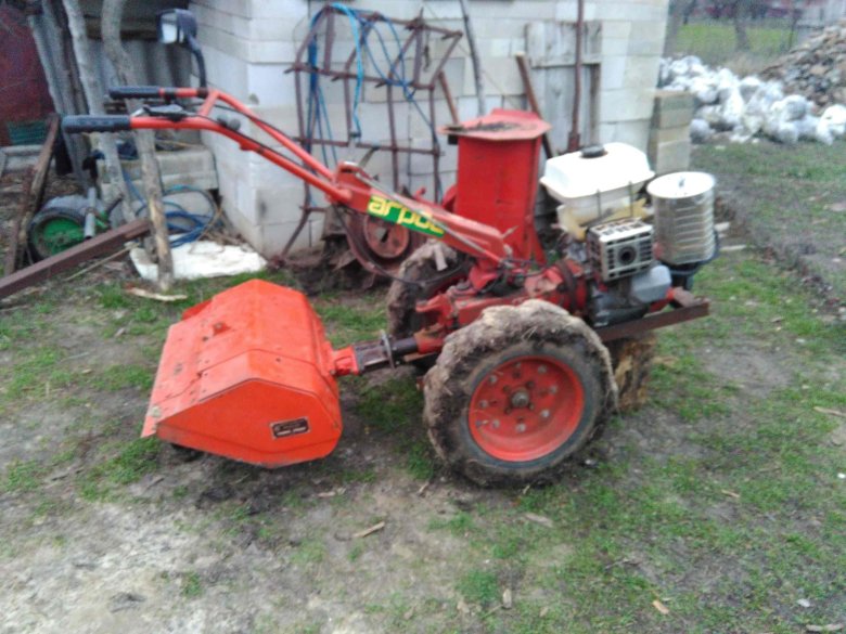 Агрос мотоблок фреза