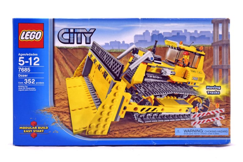 Лего сити бульдозер