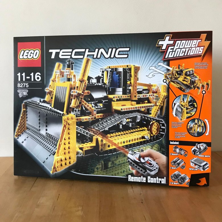 Lego technic бульдозер 8275