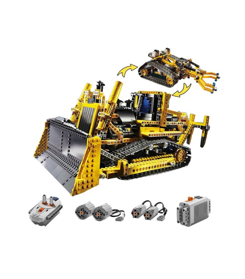 Конструктор техника бульдозер