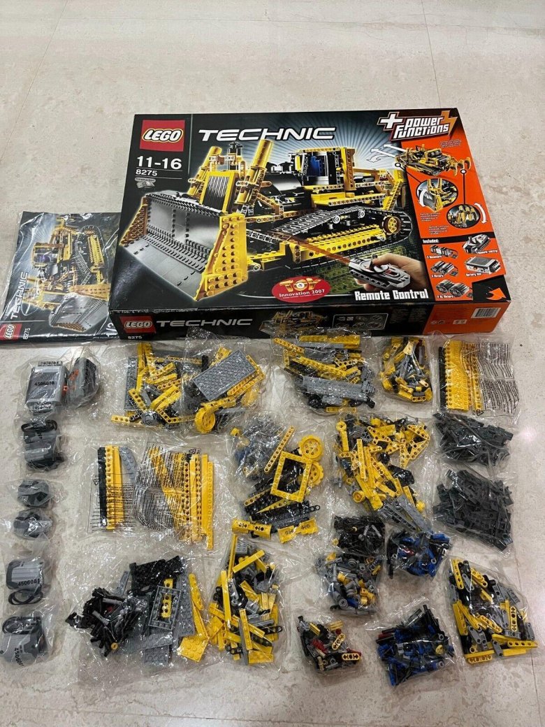 Лего техник бульдозер 8275