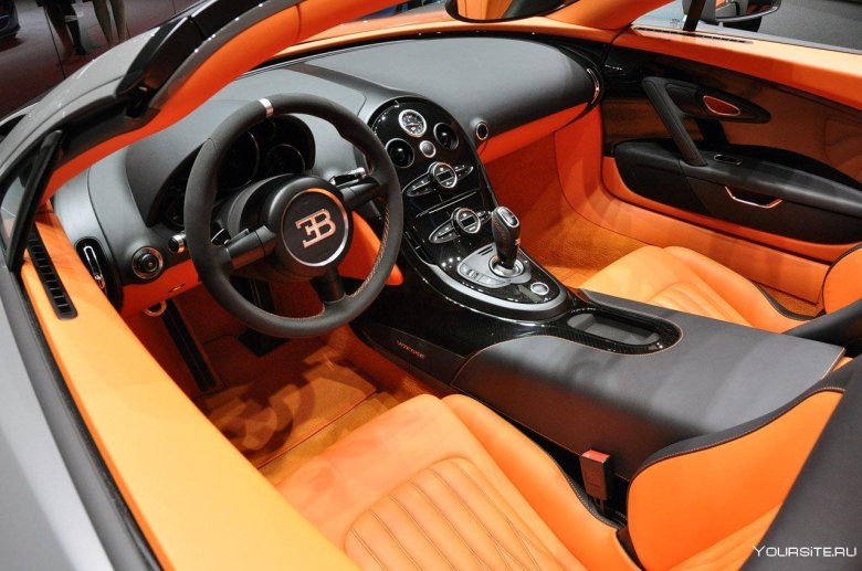 Bugatti veyron 16 4 grand sport vitesse в салоне