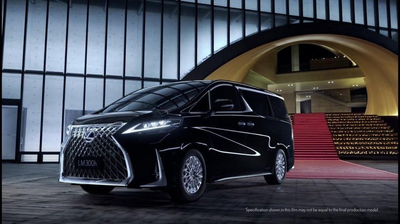 Минивэн lexus lm300h