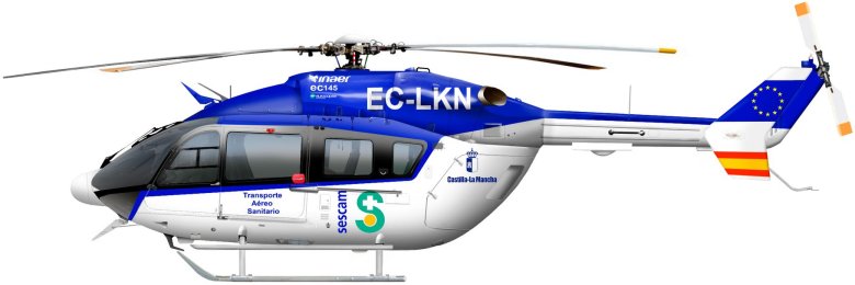 Еврокоптер ес 145 компоновки