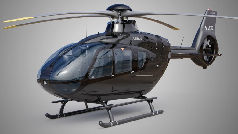 Eurocopter ec135 black