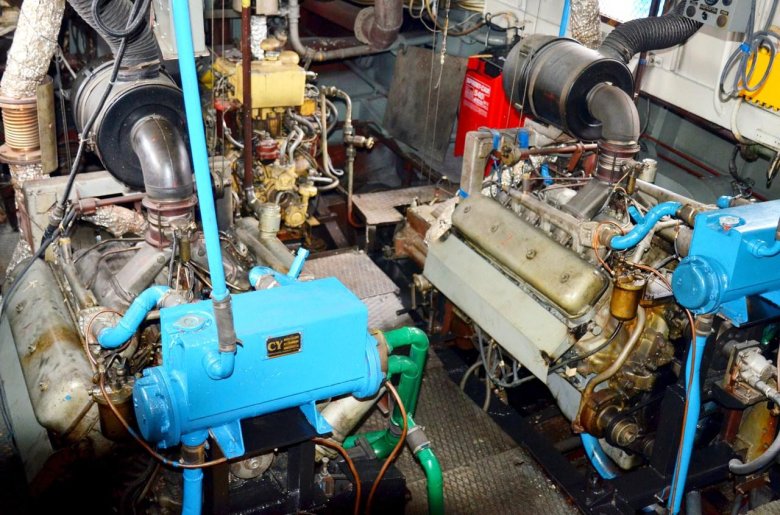 Теплоход москвич машинное отделение