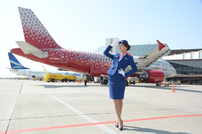 Мс-21 в ливрее авиакомпании россия