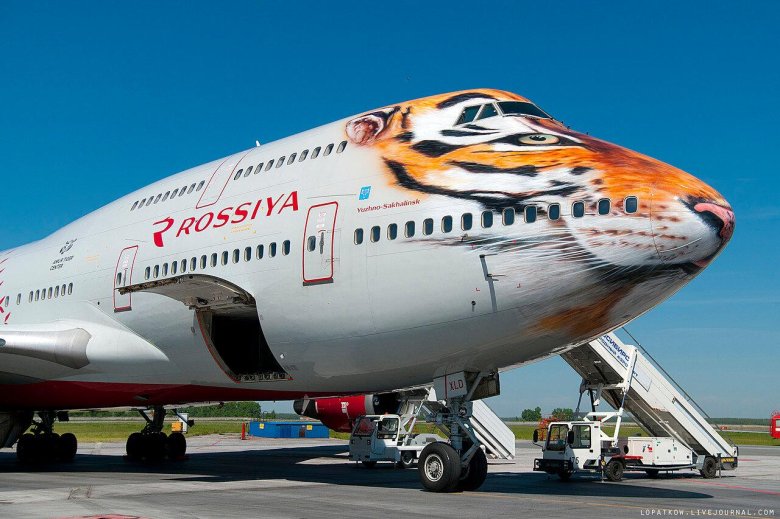 Боинг 747 тигр