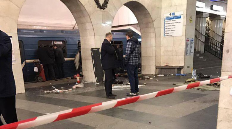 Взрыв в метро санкт петербурга