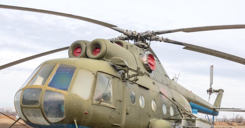 Десантный вертолет ми8