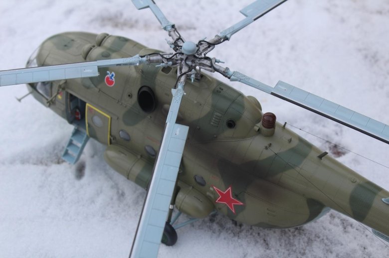 Ми-8мт вертолет - trumpeter 1:35