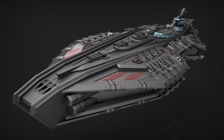 Космический линкор sci fi