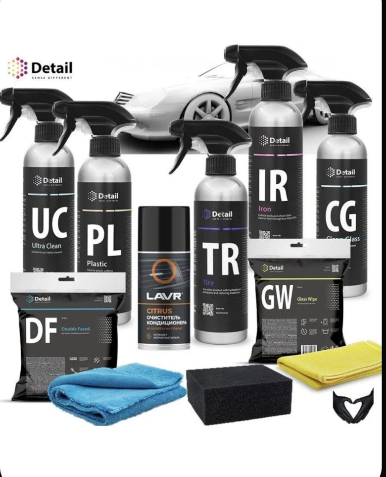 Detail набор для ухода за автомобилем