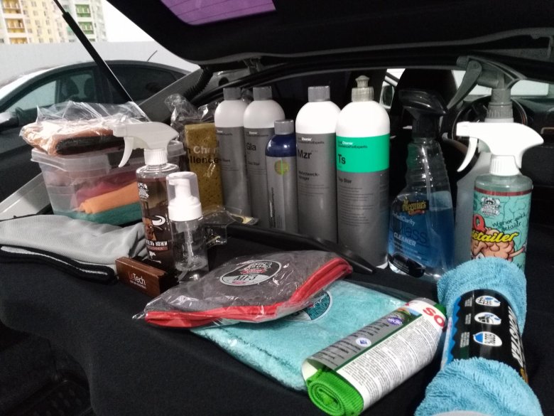 Набор автохимии для автомобиля