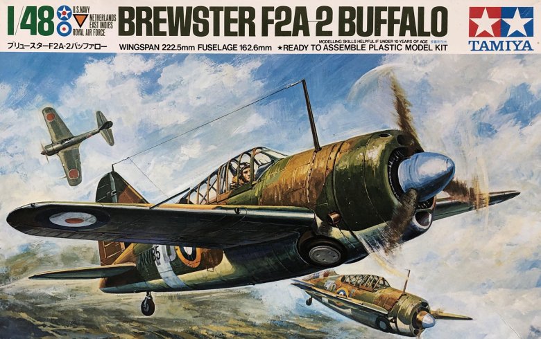 Brewster f2a2 buffalo 1/72 tamiya