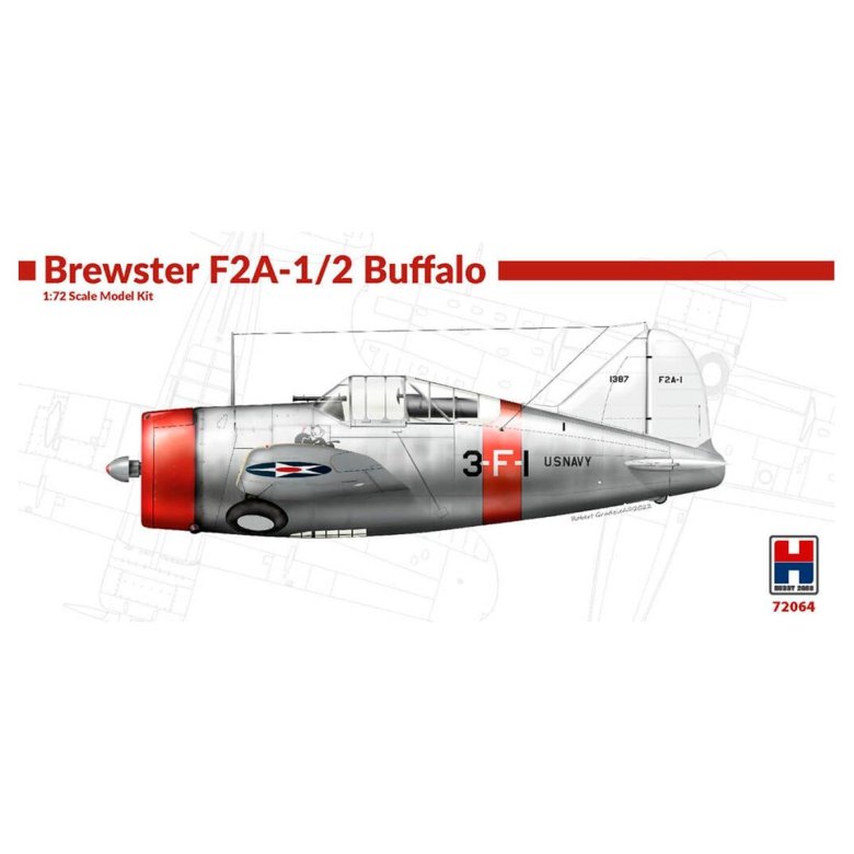 Brewster b-239 buffalo 1/72