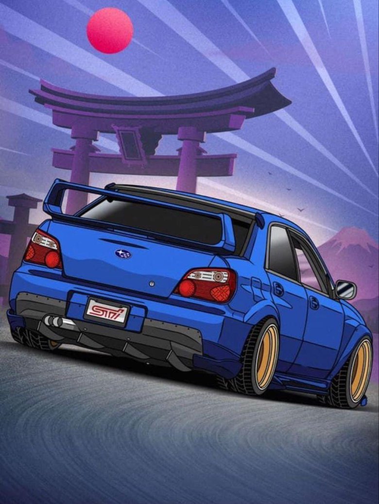 Subaru impreza wrx sti 2000