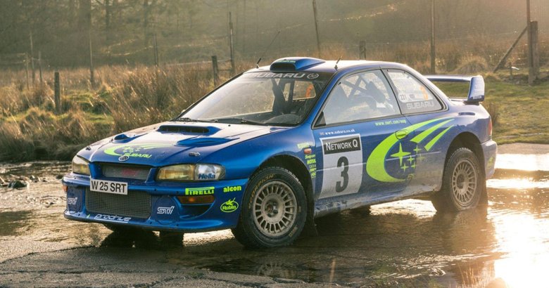 Subaru impreza rally 2000