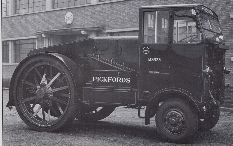 Старые английские грузовики