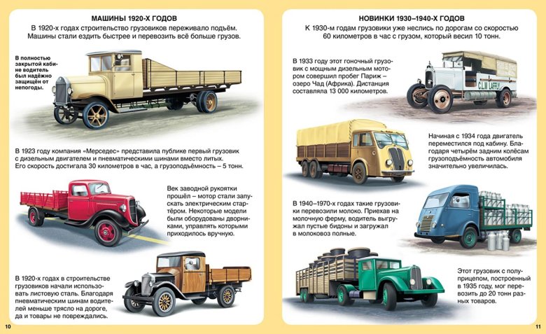 Твоя первая энциклопедия махаон грузовики