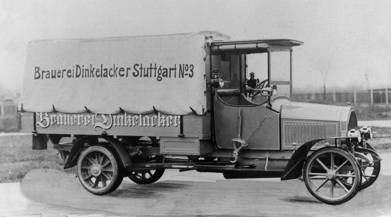 Грузовой автомобиль даймлер 1914 года