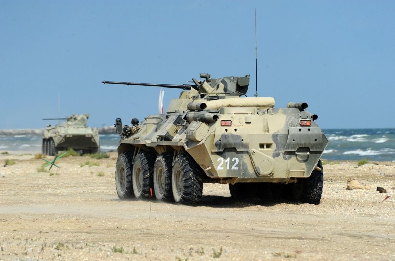 Морпехи каспийской флотилии