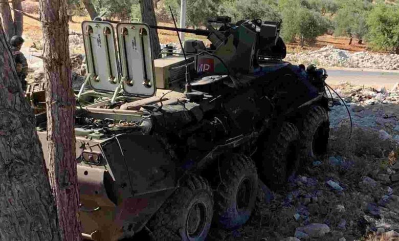 Бтр-82а в сирии