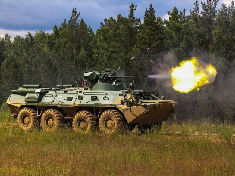 Стрельба из бтр 82а