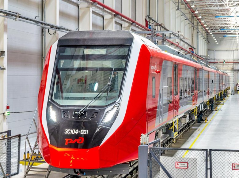 Электропоезд ласточка синара