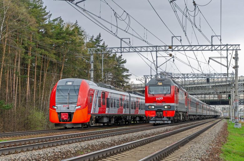 Ласточка электропоезд