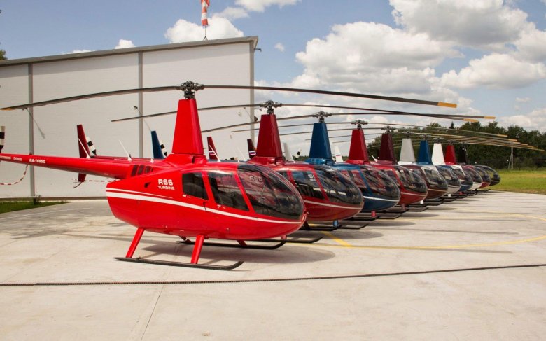 Вертолет robinson r44