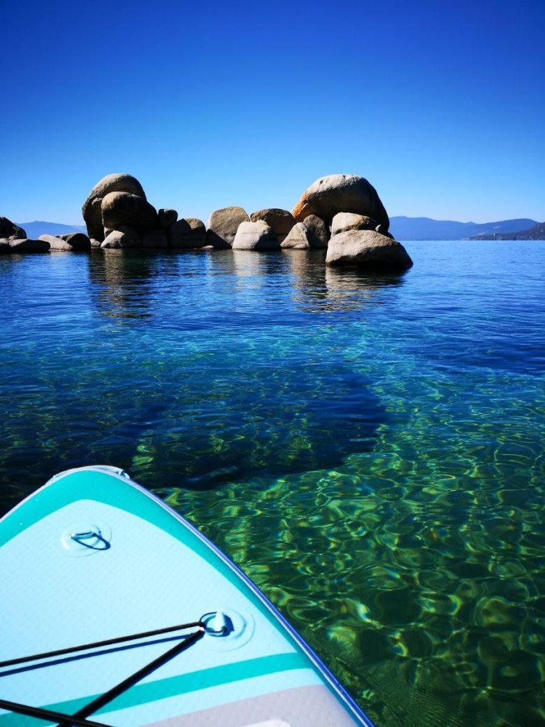 Озеро тахо пэддл борд