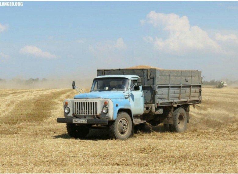 Грузовик зил 130 газ 53