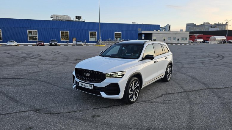 Джили монжаро 2024 белый