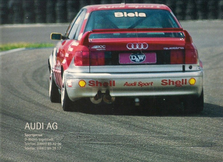 Audi v8 quattro dtm