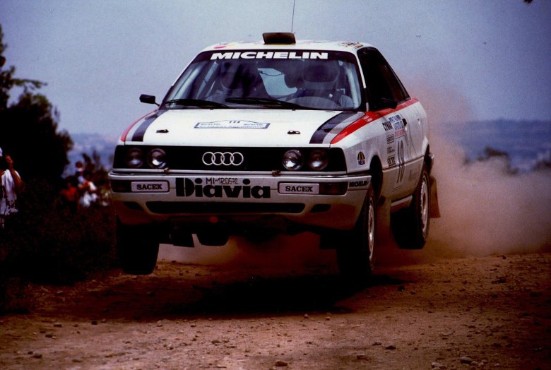Audi 90 quattro rally