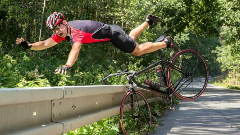 Падение с велосипеда